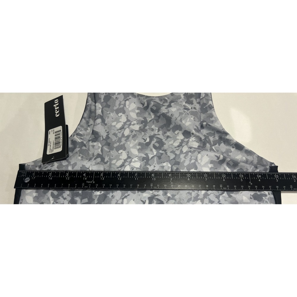 New York Giants Midi Sports Bra Womens Large Black Camo NWT Workout Running Gym - Picture 3 of 3